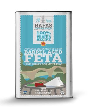 Barrel Feta P.D.O. 15kg BAFAS