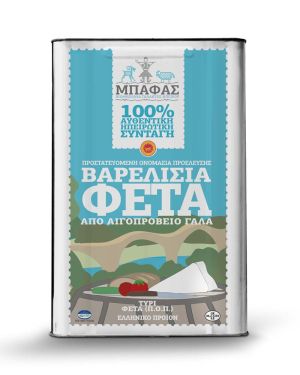 Φέτα Βαρελίσια Π.Ο.Π 15kg ΜΠΑΦΑΣ
